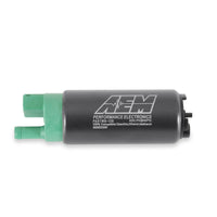 AEM 50-1230 400 lph universal compact fuel pump with single connector for E85