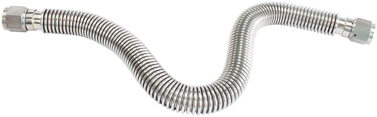 Tubo flexible de retorno / drenaje de aceite de turbo de acero inoxidable Pulsar PSR 12AN 60 cm