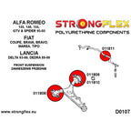 016244A: Complete SPORT suspension bushing kit