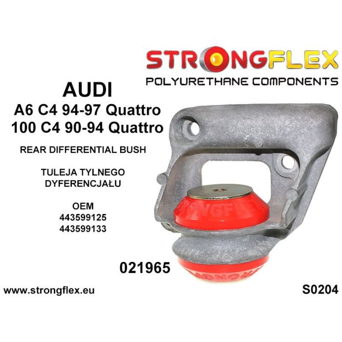 021965A: Rear differential - rear bush SPORT