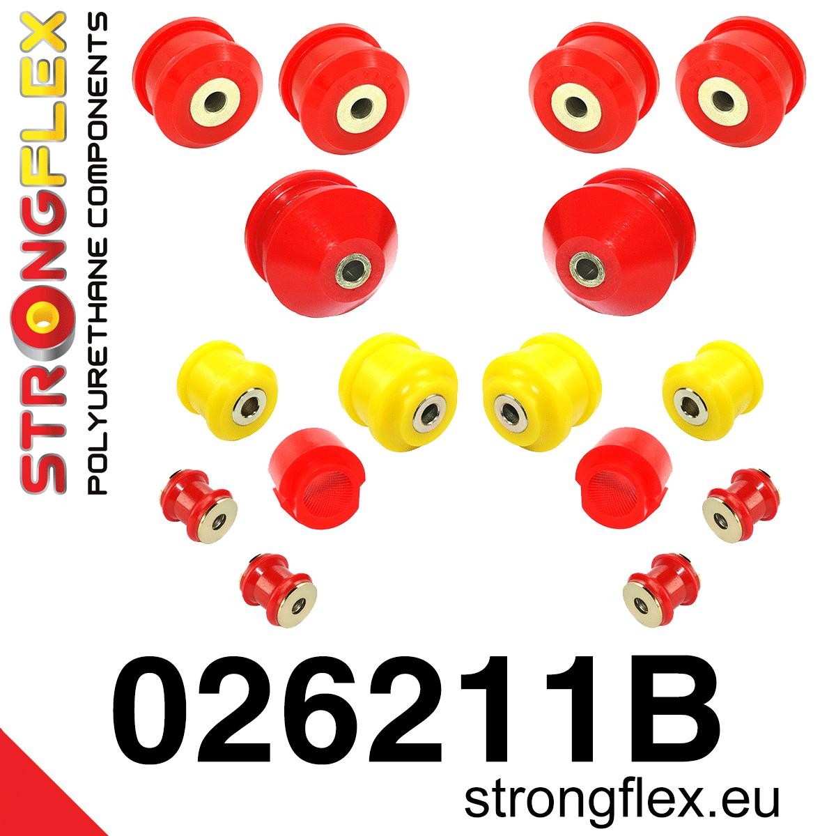 026211B: Kit de silentblocks de la suspensión delantera