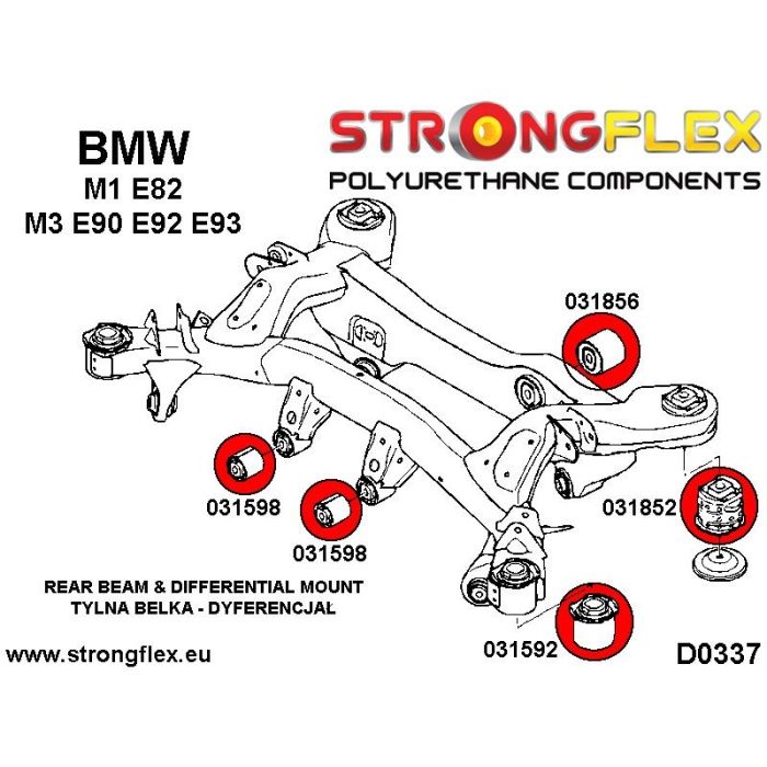031856B: Rear differential bushing - rear