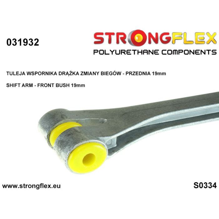 031932A: Brazo de cambio - casquillo delantero 19 mm SPORT