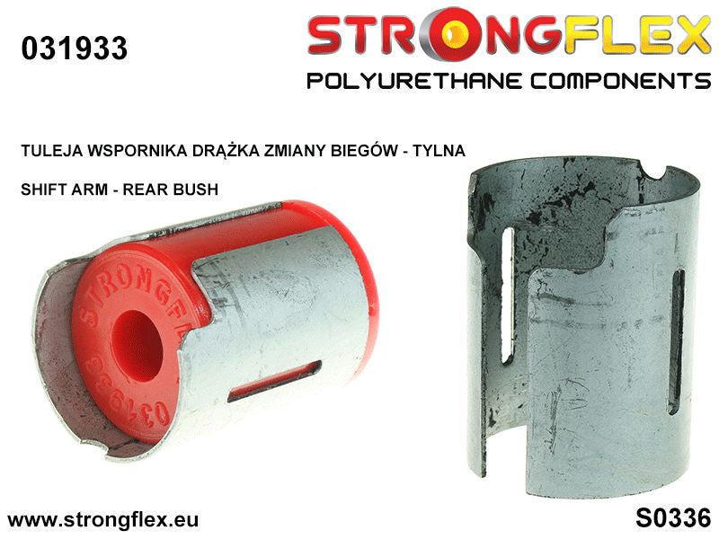 031933B: Silentblock trasero del brazo de cambio