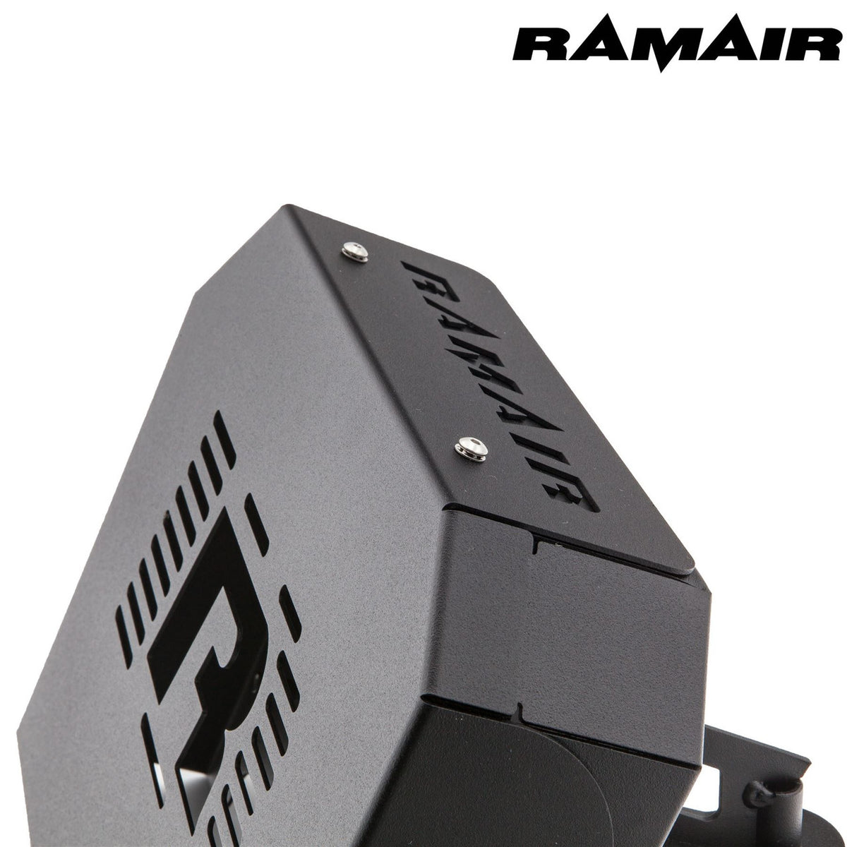 Kit de admisión deportivo con filtro de aire de espuma Ramair SR-225-BK-ECU para Ford Focus ST 225 negro con soporte de ECU