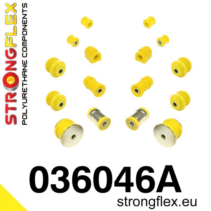 036046A: RearSPORT suspension bushing kit