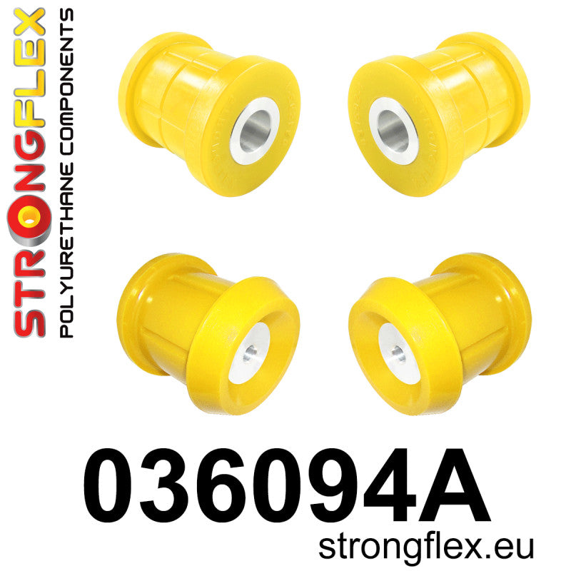 036094A: Kit de silentblocks de subchasis trasero SPORT