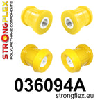 036094A: Kit de silentblocks de subchasis trasero SPORT