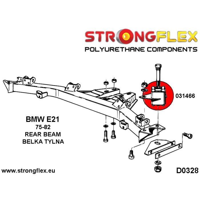 036098B: Complete suspension bushing kit