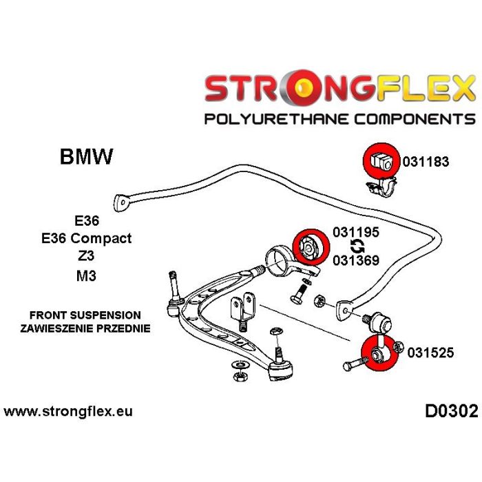 036105B: Complete suspension kit