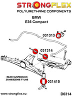 036108A: Kit completo de silentblocks de suspensión SPORT