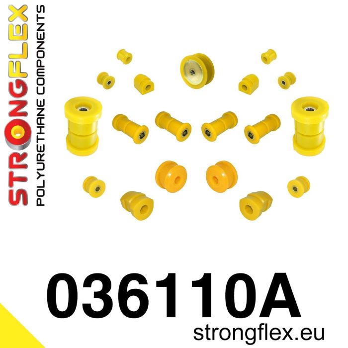 036110A: Complete suspension bushing kit SPORT