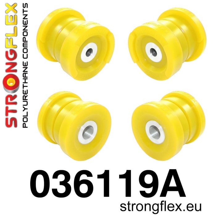 036119A: E46 SPORT rear subframe bushing kit