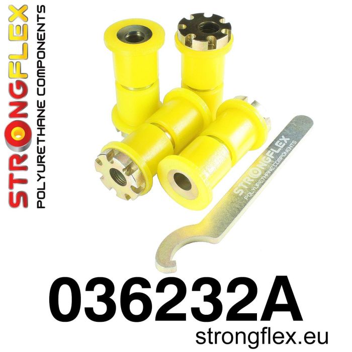 036232A: Sport rear wishbone eccentric bush kit