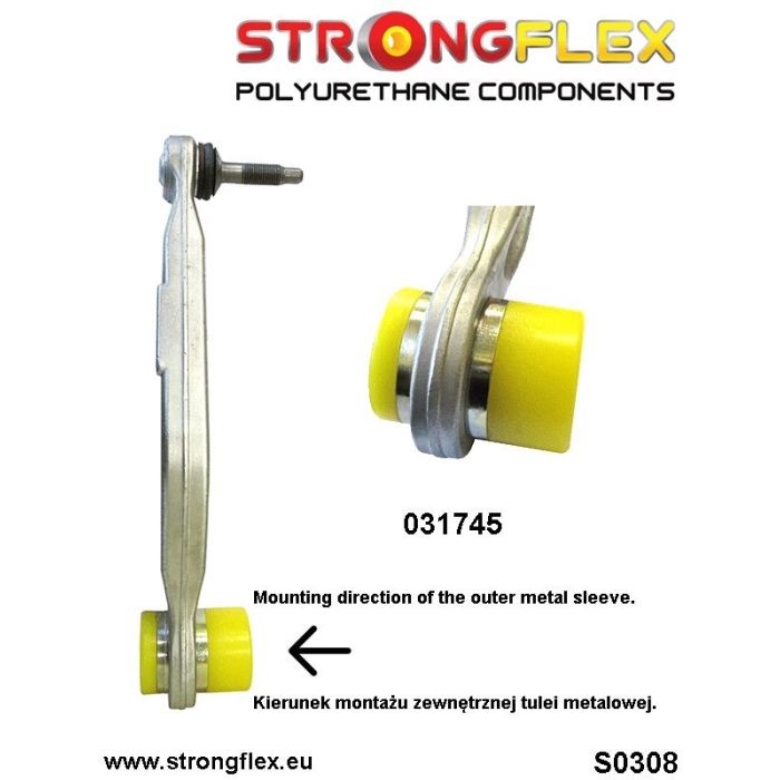 036233B: Complete suspension bushing kit for E39 sedan