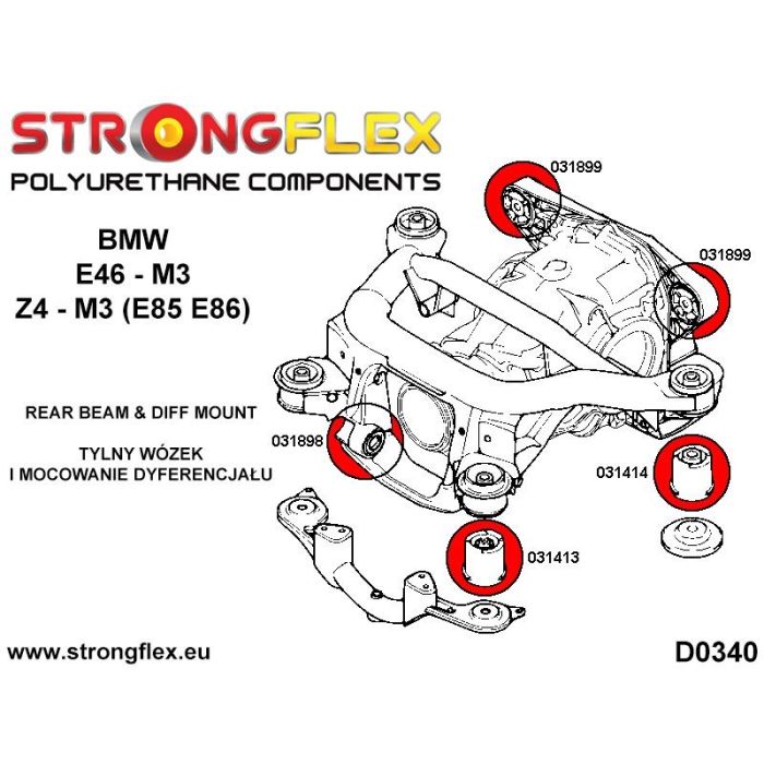 036238B: Complete Suspension Kit BMW E46 M3