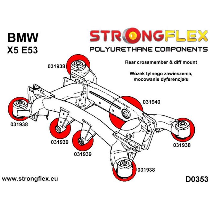 036247B: Suspension bushing kit