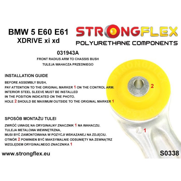 036249B: Suspension Bushing Kit
