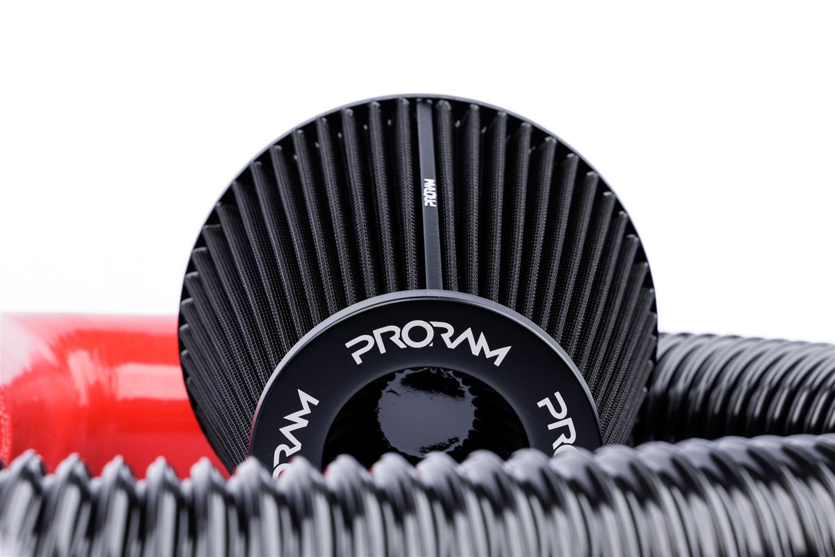 Kit de admisión con filtro de aire Proram PSR-232-BK para Volkswagen VW Golf MK5 R32 3.2l
