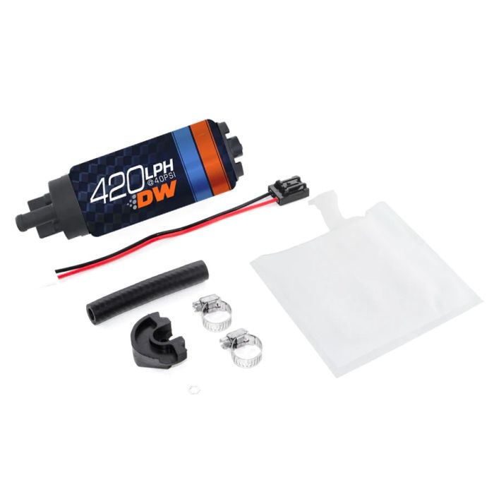 DeatschWerks DW420 420 LPH Fuel Pump for Subaru Forester 97-07, Impreza 93-07, Legacy 90-99 / 05-07.