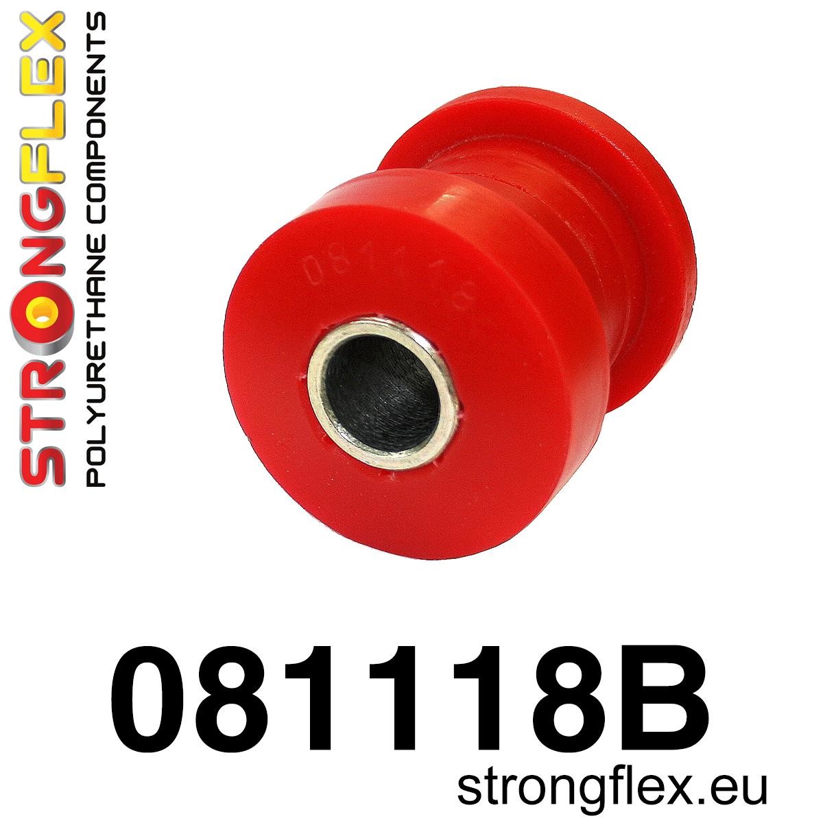 081118B: Silentblock trasero del brazo inferior delantero