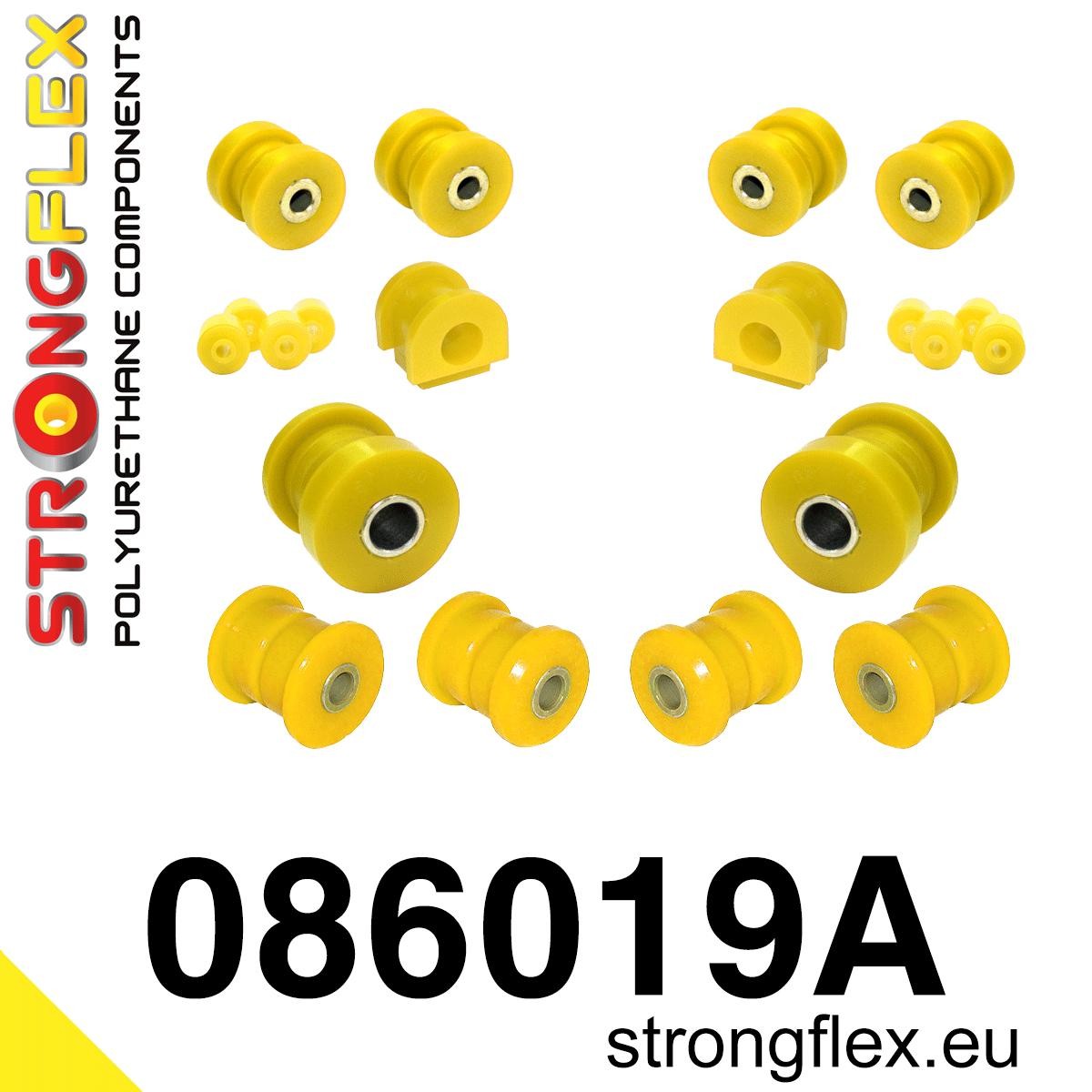 086019A: Kit de silentblocks de suspensión delantera SPORT