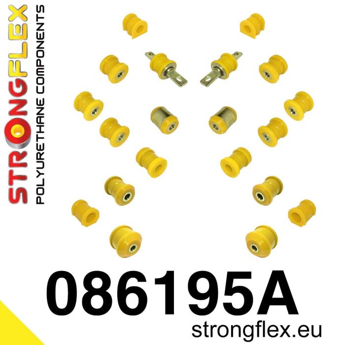 086195A: Full SPORT suspension bushing kit