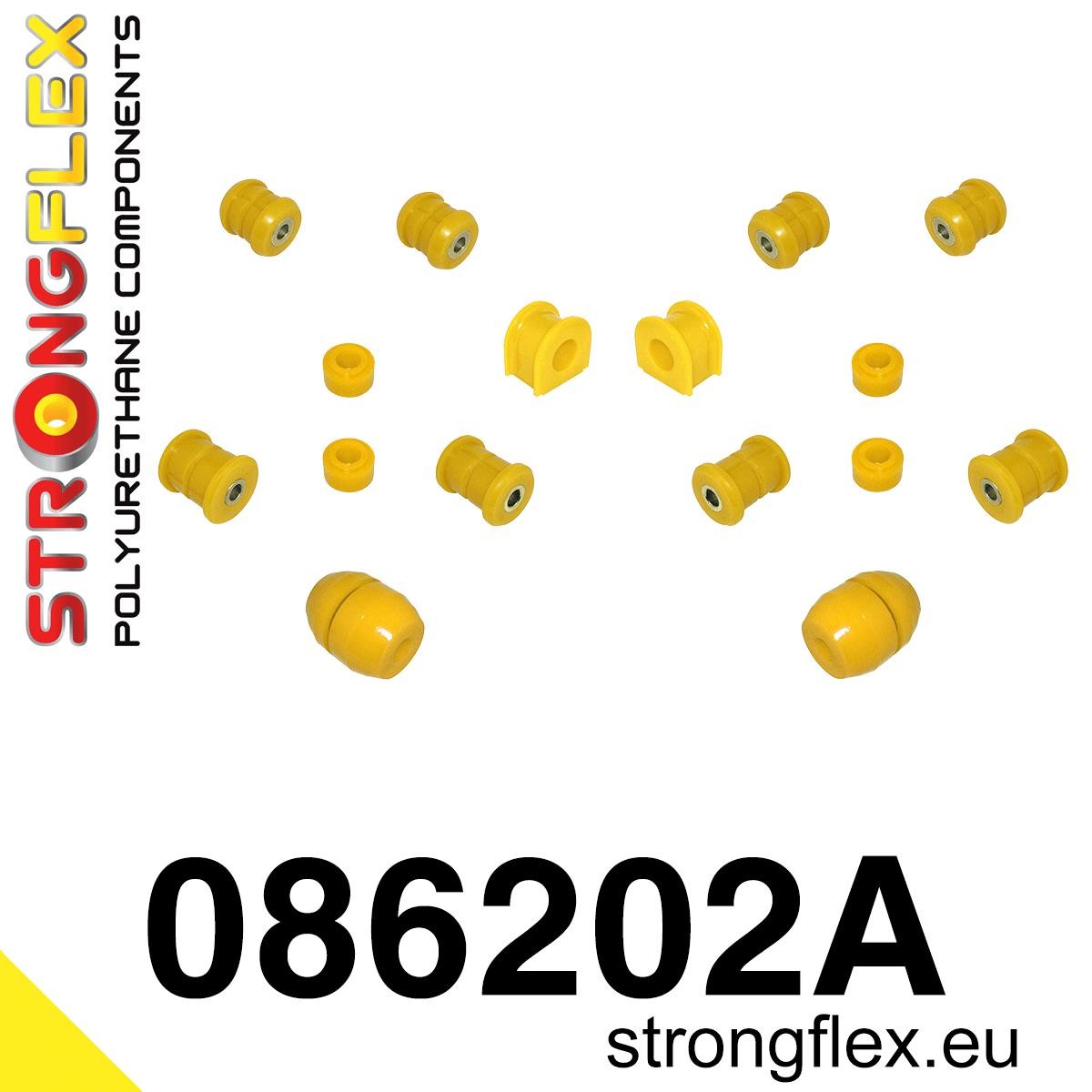 086202A: Kit de silentblocks de suspensión delantera SPORT