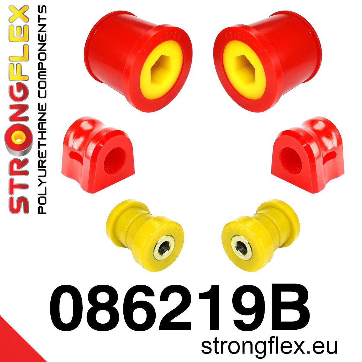 086219B: Kit de silentblocks de suspensión delantera
