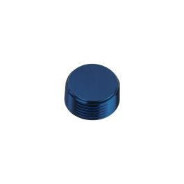 1 NPT Tapón ciego hexagonal Allen Adaptador macho para combustible/aceite azul