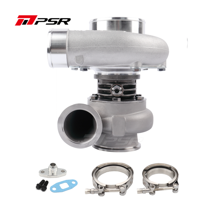 Turbo Pulsar PSR 6262E 705HP .82 Stainless Steel 2.5" V-Band Inlet 3" V-Band Outlet Ball Bearing