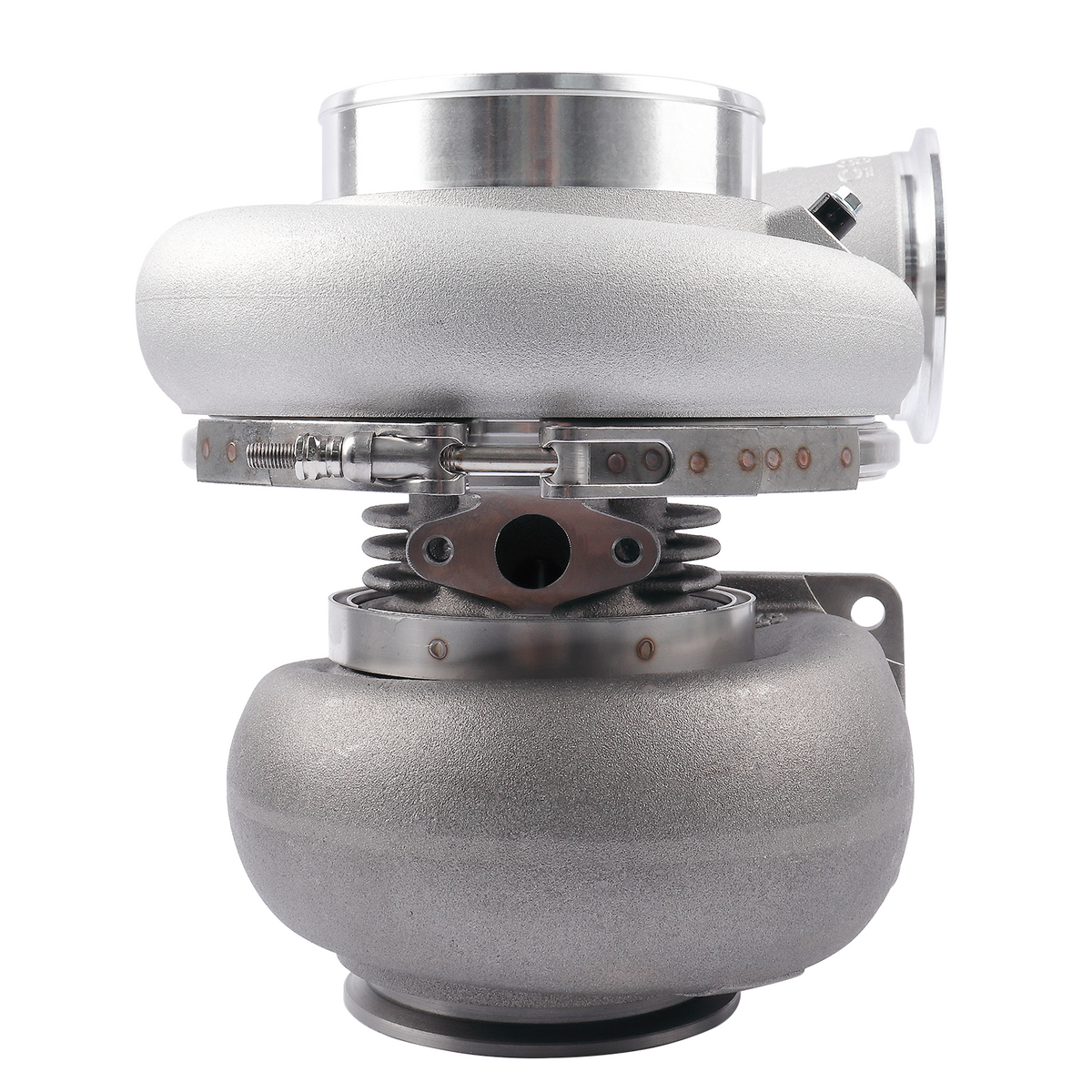 Turbocharger Pulsar PSR PTE 8085E 1600 CV 1.28 entrada T4 Twin Scroll salida V-band de 3,5" Ball Bearing