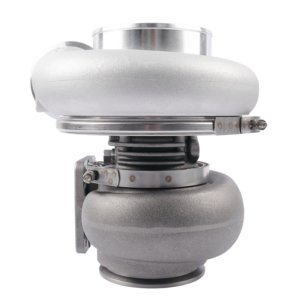 Turbocharger Pulsar PSR PTE 8085E 1600 CV 1.28 entrada T4 Twin Scroll salida V-band de 3,5" Ball Bearing