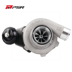 Pulsar PSR 2860 Gen2 dual ceramic ball bearing turbocharger, T51R MOD housing, dual V-Band flange, 0.72 A/R Internal Wastegate (IWG), billet PSR actuator, 7.4 psi.