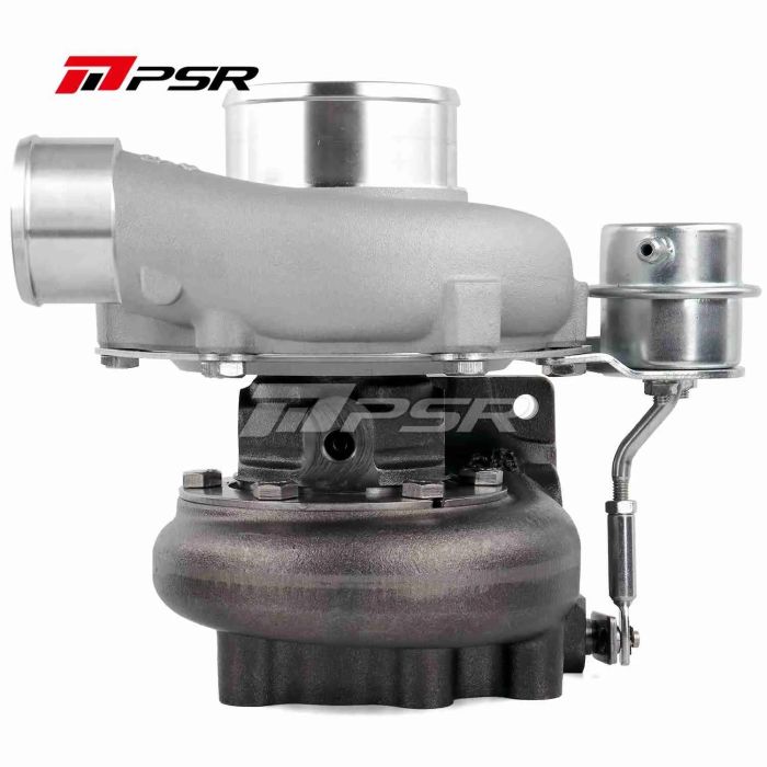 Pulsar PSR 2867 Gen2 Turbocharger Dual Ceramic Ball Bearing Dual V-Band 0.72 A/R IWG Actuator PSR Billet 7.4 psi