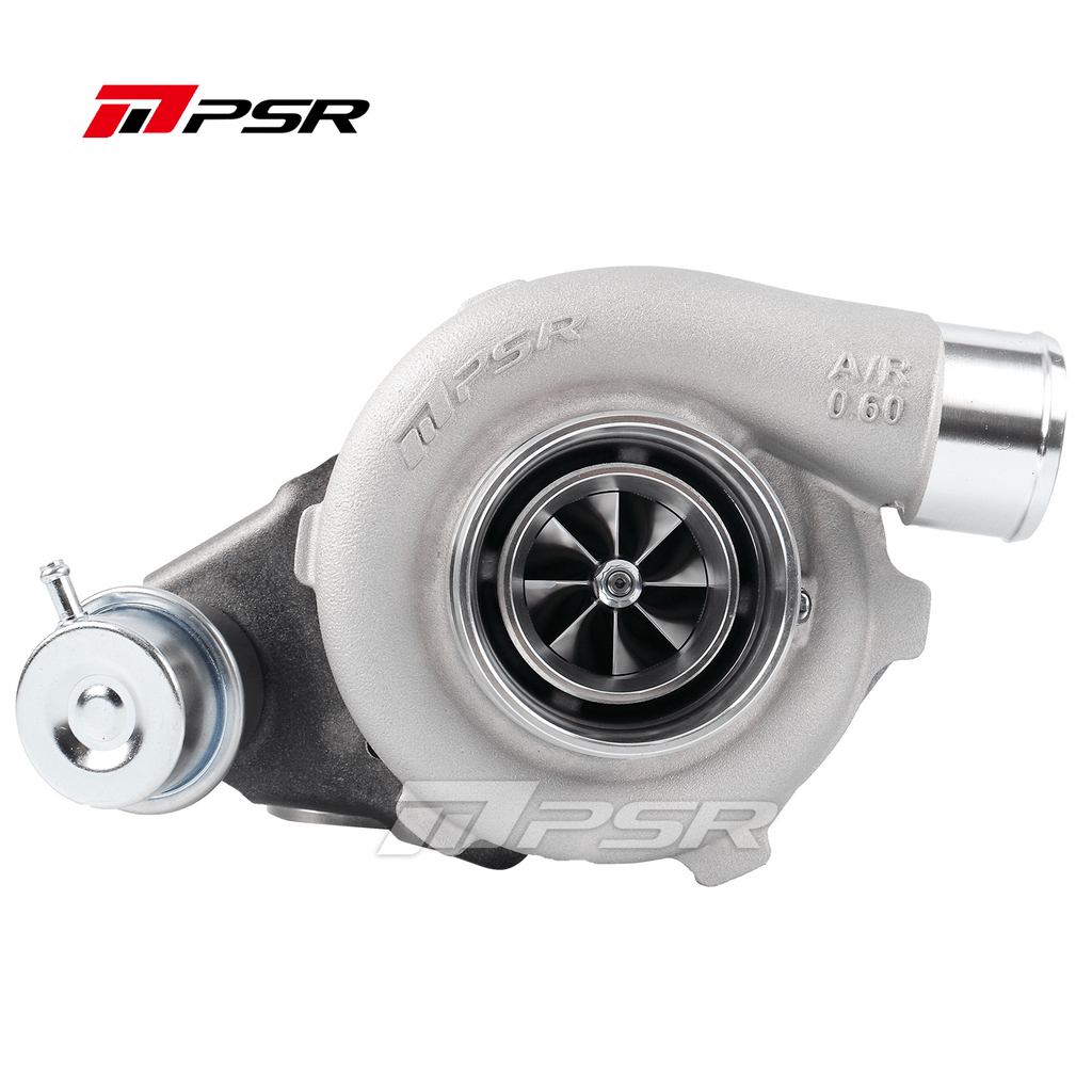 Turbocompresor Pulsar PSR 2867 Gen2 Dual Ball Bearing Dual V-Band 0,72 A/R IWG Actuador billet PSR 7,4 psi