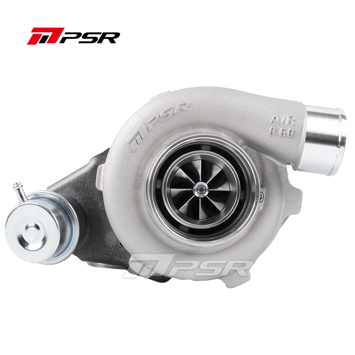 Turbocharger Pulsar PSR 2860 Gen2 0,72 entrada V-Band 2,5" salida V-Band 3" Billet 1,5 psi Ball Bearing