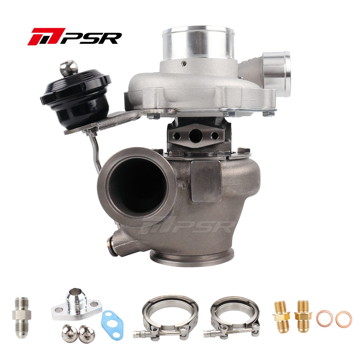 Turbocompresor Pulsar PSR 3067 Gen 2 T51R 0,72 A/R Dual V-Band IWG 15 PSI Billet