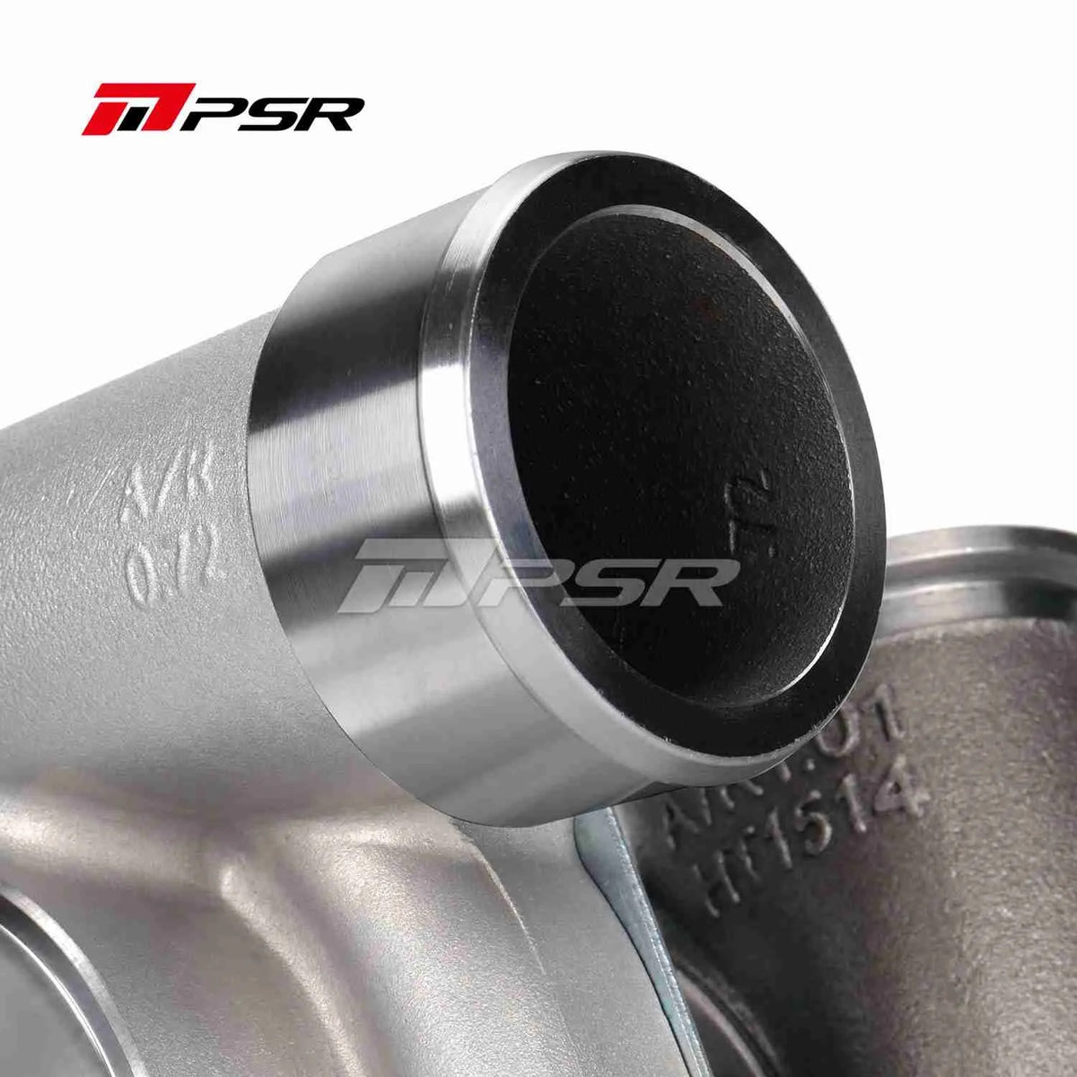 Turbocharger Pulsar PSR 3584 Gen3 Dual Ball Bearing carcasa de compresor estándar T4 Open 0,63 A/R acero inoxidable