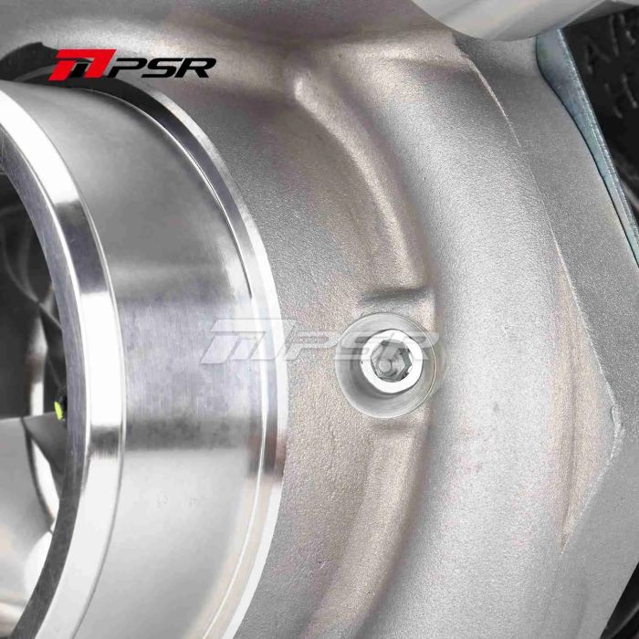 Turbo Pulsar PSR 3584 Gen3 con doble rodamiento de bolas, modificación T51R, T4 abierto, 0.63 A/R, acero inoxidable.