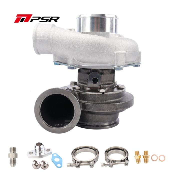Turbo Pulsar PSR 3576 Gen2 .83 Entrada V-Band de 2,5" Salida V-Band de 3" Rodamiento de bolas
