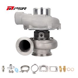 Turbocharger Pulsar PSR 3576 Gen2 .82 Stainless Steel Adapter T3 Inlet 3" V-Band Outlet Ball Bearing