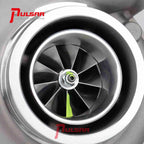 Turbocharger Pulsar PSR 3576 Gen2 Dual Ball Bearing T51R MOD T4 Open 0,63 A/R acero inoxidable