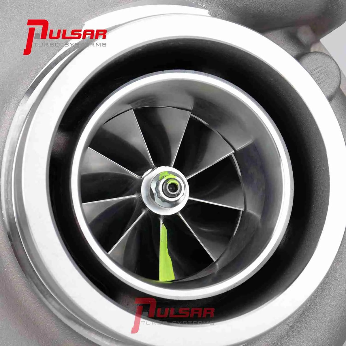 Turbocharger Pulsar PSR 3576 Gen2 Dual Ball Bearing T51R MOD T4 Open 0,63 A/R acero inoxidable
