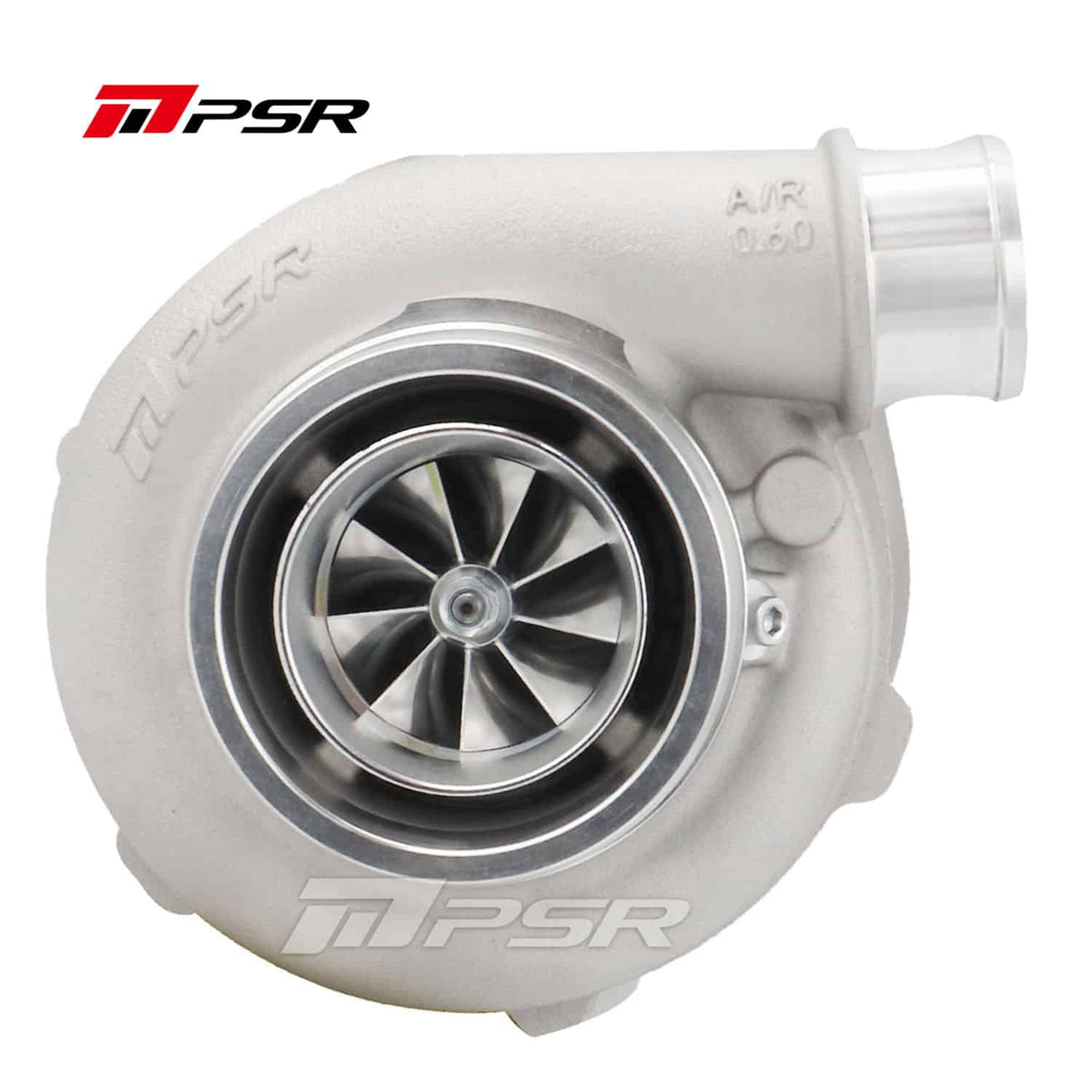 Turbocharger Pulsar PSR 3576 Gen2 Dual Ball Bearing T51R MOD T4 Open 0,63 A/R acero inoxidable