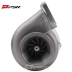 Turbocharger Pulsar PSR 3582 Compact Dual Ball Bearing T4 Open 0,63 A/R acero inoxidable