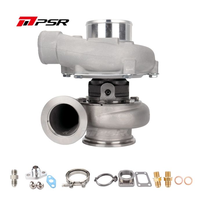 Turbo Pulsar PSR 3582 1.03 Stainless Steel Adapter T25 Inlet 3" V-Band Outlet Ball Bearing
