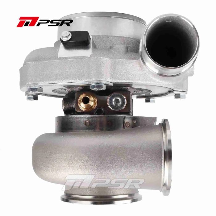 Pulsar PSR 5455G Forward Rotation Dual Ball Bearing Turbocharger, T15R Modification, 0.70A/R, Dual V-Band, 1.01A/R