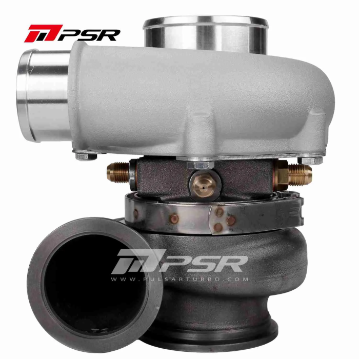 Turbo Pulsar PSR 5455G de rotación hacia adelante con doble rodamiento de bolas, modificación T15R, 0.70A/R, doble abrazadera en V, 1.01A/R