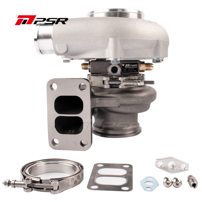 Pulsar PSR 6262G 900HP .86 T3 Divided Inlet 3" V-Band Outlet Ball Bearing Turbocharger
